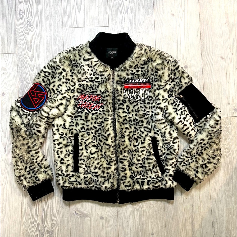 Rockstar Original Leopard Bomber Jacket 🚨(SOLD!)